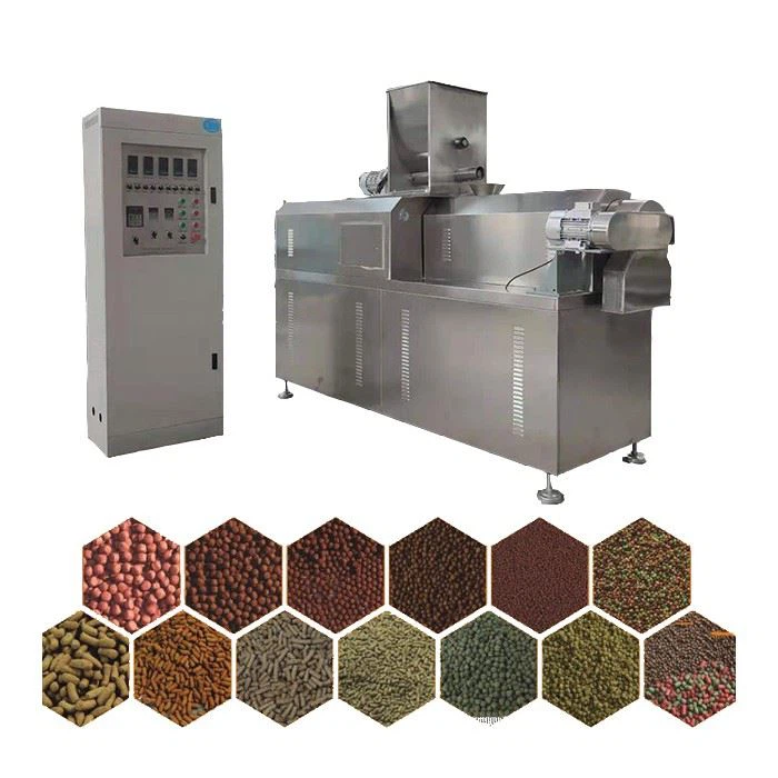 Floating Fish Food Pellet Extruder Machine